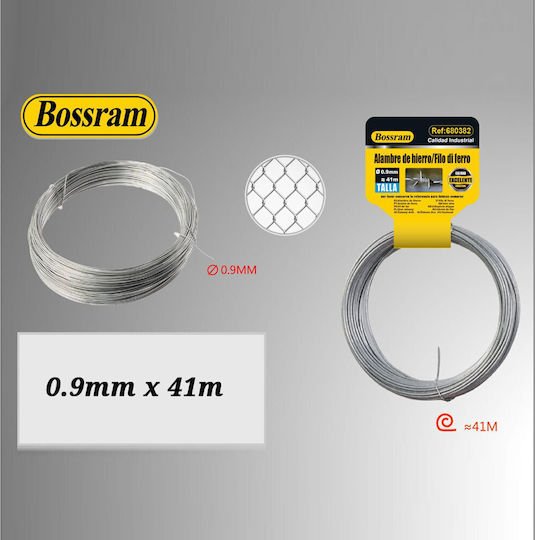 Σύρμα Σιδήρου 0.9mm x 41m Bossram 680382