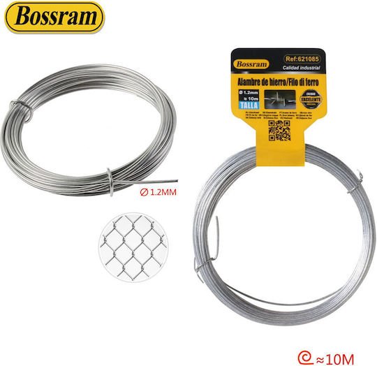 Σύρμα Σιδήρου 1.2mm x 10m Bossram 621085