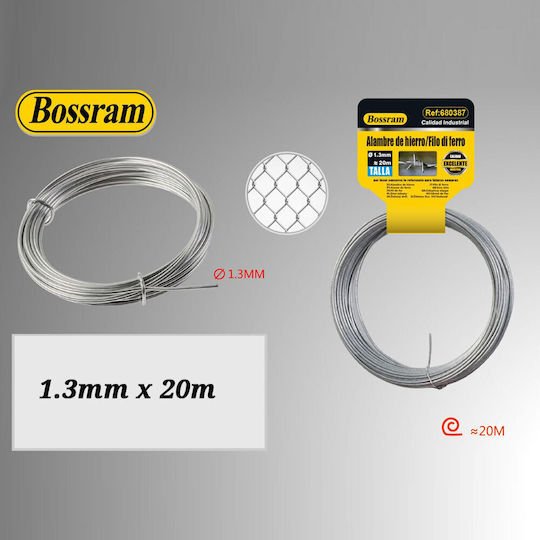 xlarge_20250312110002_syrma_sidirou_1_3mm_x_20m_bossram_680387 Σύρμα Σιδήρου 1.3mm x 20m Bossram 680387