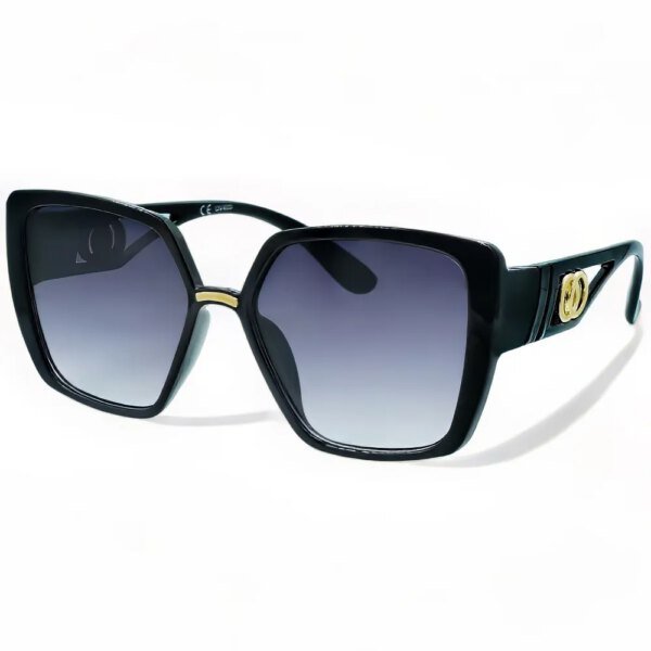 OPTOSQUAD Γυναικεία Γυαλιά Ηλίου UV400 Τετράγωνο με Μαύρο  Σκελετό και Ντεγκραντέ Φακό 24942