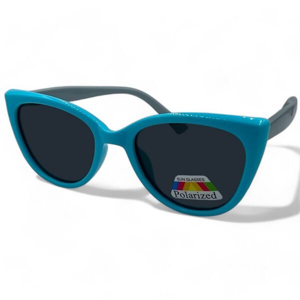 OPTOSQUAD Παιδικά Γυαλιά Ηλίου Polarized Οβάλ με Μπλε Κοκκάλινο Σκελετό και Μαύρο Φακό 60110596