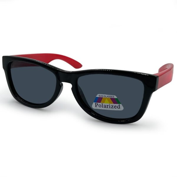 OPTOSQUAD Παιδικά Γυαλιά Ηλίου Polarized Τετράγωνο με Κόκκινο  Σκελετό και Μαύρο Φακό 6016396