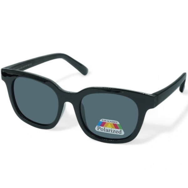 6016544 OPTOSQUAD Παιδικά Γυαλιά Ηλίου Polarized Οβάλ με Μαύρο Κοκκάλινο Σκελετό και Μαύρο Φακό 6016544
