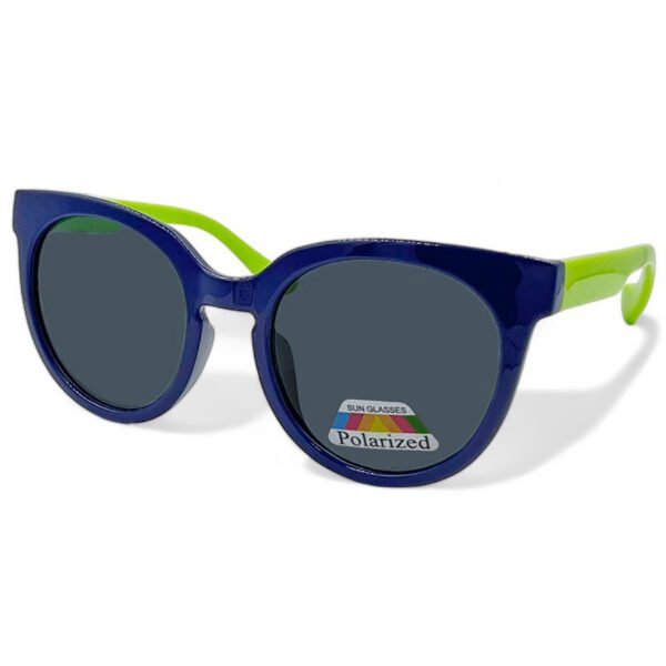 OPTOSQUAD Παιδικά Γυαλιά Ηλίου Polarized Οβάλ με Μπλε Κοκκάλινο Σκελετό και Μαύρο Φακό 6019115