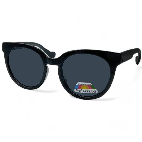 6019116 OPTOSQUAD Παιδικά Γυαλιά Ηλίου Polarized Οβάλ με Μαύρο Κοκκάλινο Σκελετό και Μαύρο Φακό 6019116