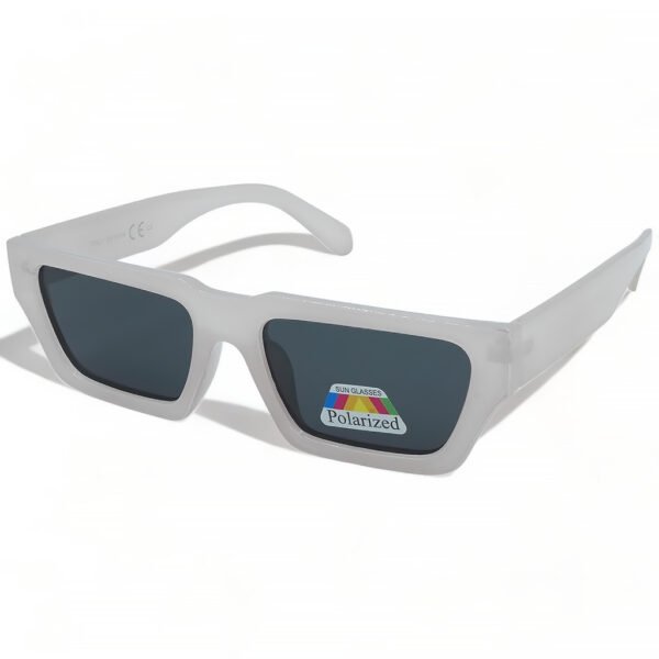 OPTOSQUAD Γυναικεία Γυαλιά Ηλίου Polarized Μακρόστενο με Διάφανο Κοκκάλινο Σκελετό και Μαύρο Φακό 6035794