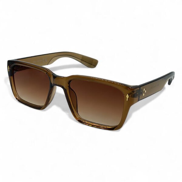OPTOSQUAD Unisex Γυαλιά Ηλίου UV400 Τετράγωνο με Καφέ  Σκελετό και Καφέ ντεγκραντέ Φακό 65072