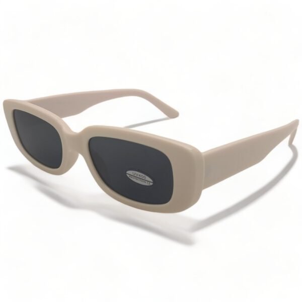 OPTOSQUAD Γυναικεία Γυαλιά Ηλίου UV400 Μακρόστενο με Nude  Σκελετό και Μαύρο Φακό 778410