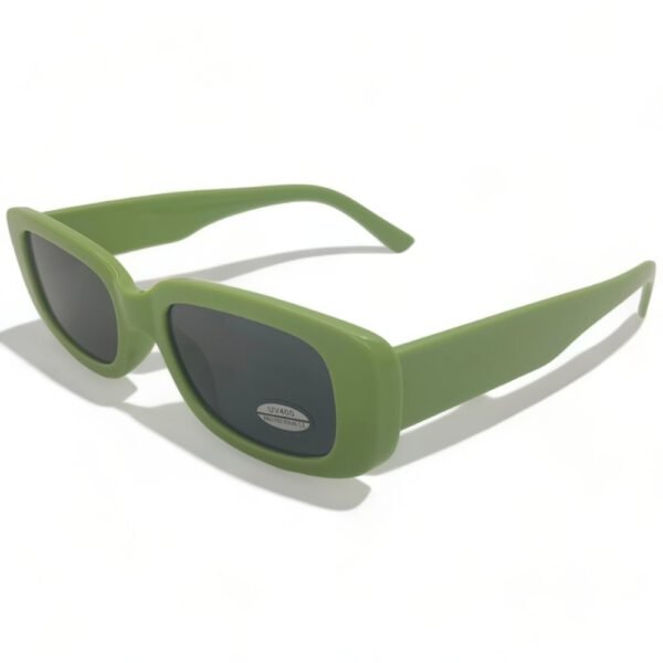 OPTOSQUAD Γυναικεία Γυαλιά Ηλίου UV400 Μακρόστενο με Χακί  Σκελετό και Μαύρο Φακό 77846
