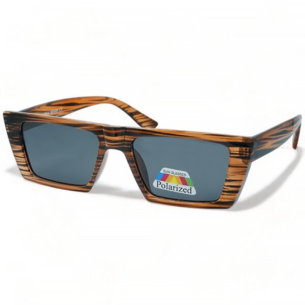 OPTOSQUAD Γυναικεία Γυαλιά Ηλίου Polarized Μακρόστενο με Καφέ  Σκελετό και Μαύρο Φακό F6099183