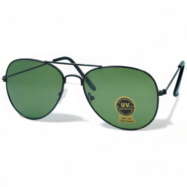 OPTOSQUAD Unisex Γυαλιά Ηλίου UV400 Οβάλ με Μαύρο  Σκελετό και Πράσινο Φακό G3026M6