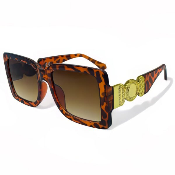 OPTOSQUAD Γυναικεία Γυαλιά Ηλίου UV400 Τετράγωνο με Καφέ Ταρταρούγα  Σκελετό και Καφέ ντεγκραντέ Φακό OPT21272