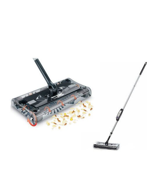 Επαναφορτιζόμενη Σκούπα 360 με Αποσπώμενες Βούρτσες - Swivel Sweeper Max