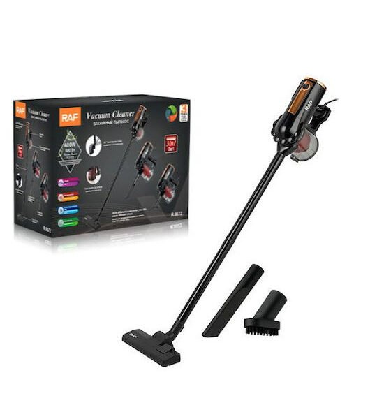 Raf R-8672 Ηλεκτρική Σκούπα Stick 600W Μαύρη