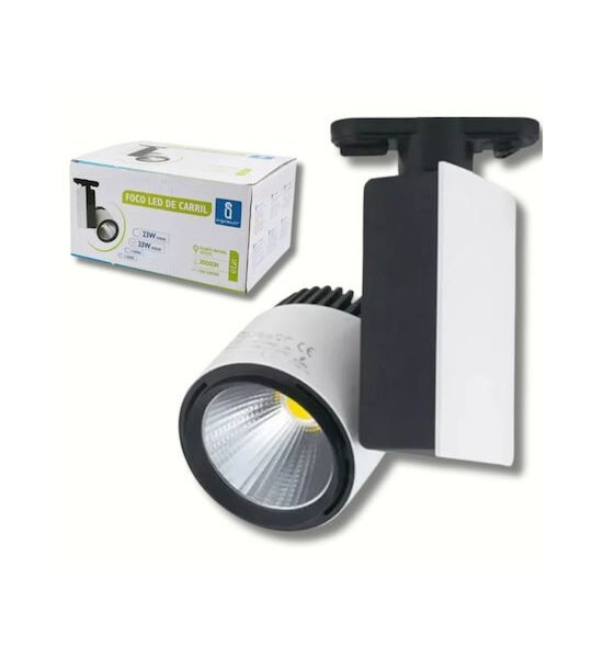 LED Tracklight Φωτιστικό Σποτ Ράγας 3 Καλωδίων 33W - 4000K - Aigostar