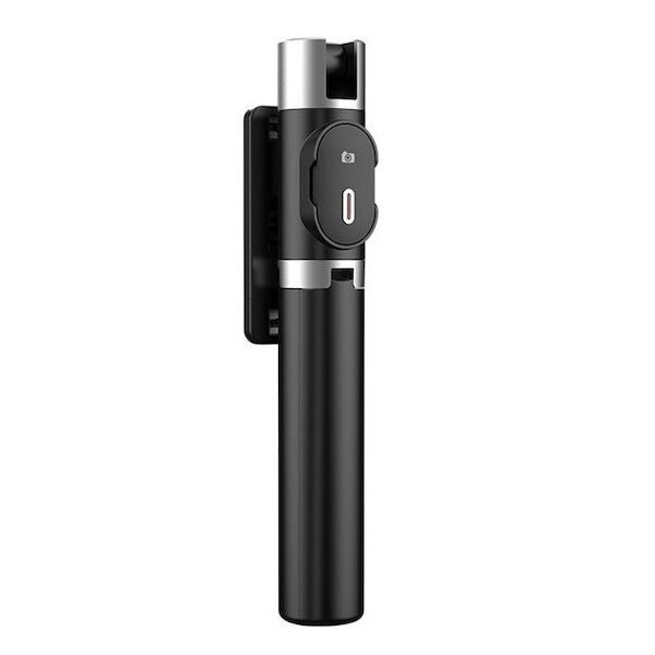 P60D Selfie Stick με Bluetooth Μαύρο