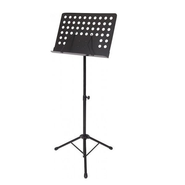 FZone FZS-05 Αναλόγιο Ορχήστρας Ύψους 90-140cm σε Μαύρο Χρώμα