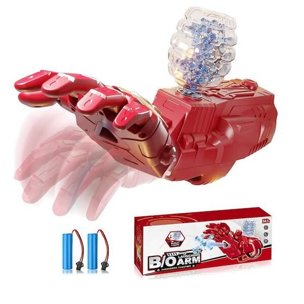 Παιχνιδι Γάντι “Iron Man” Με Gel Μπάλες 661-A
