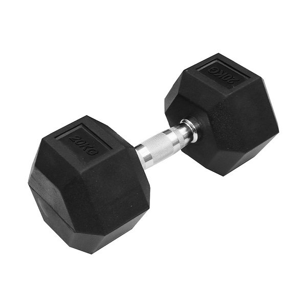 Εξάγωνος Αλτήρας με λάστιχο (20 kg) 20kg Β-1013