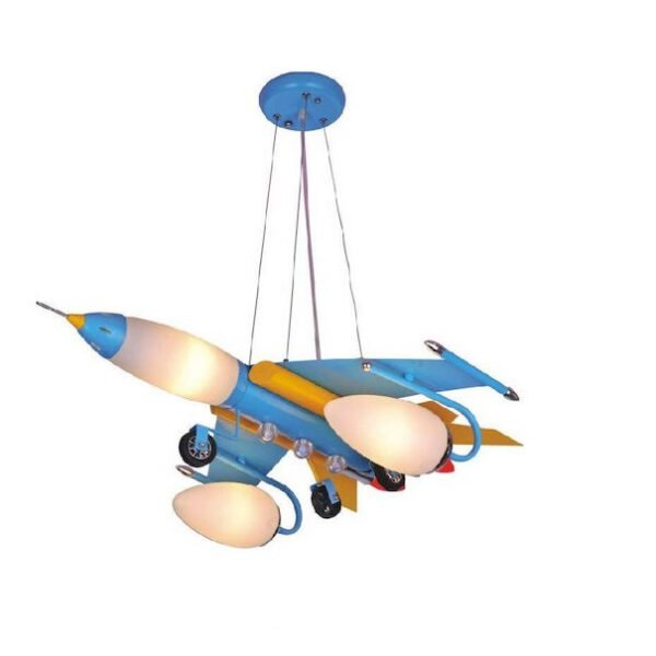 Universo B45 Παιδικό Φωτιστικό Πολύφωτο Αεροπλάνο