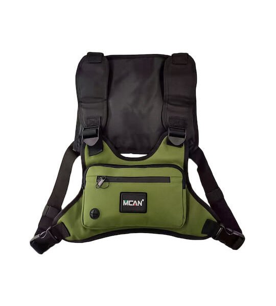 Τσάντα Στήθους Διπλής Όψεως Θήκες MCAN Πράσινη