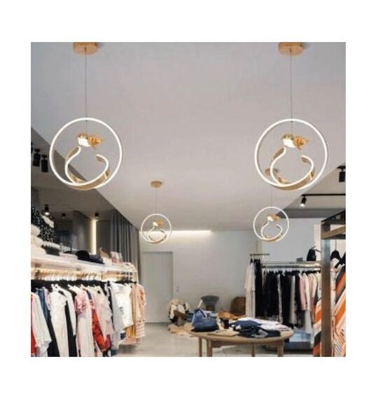 Μοντέρνο Κρεμαστό Φωτιστικό με Κρύσταλλα με Ενσωματωμένο LED σε Xρυσός Universo A51-OF - Universo-W-751366