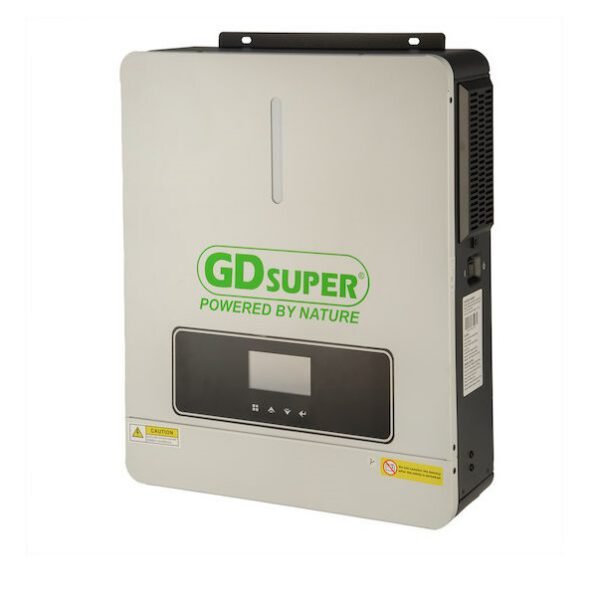 Inverter Καθαρού Ημιτόνου Υβριδικό GDSUPER 8.2kW – 8200W 48V Μονοφασικό WIFI MPPT-000.230.15379