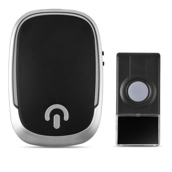 xlarge_20250417113801_asyrmato_koudouni_portas_get_luckarm_38110_mayro Αδιάβροχο Ασύρματο Κουδούνι Πόρτας με 38 Μελωδίες & Ρυθμιζόμενη Ένταση - LuckarmGET-LUCKARM-38110-